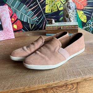Frye Lisa slip on, blush color, size 9